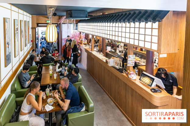 Matcha Ochaya , le café-restaurant de bubble tea de Paris - République - salle