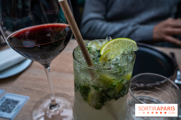La Vela, le restaurant italien - méditerranéen de Boulogne - cocktail - vin - mojito