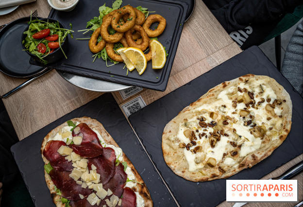 La Vela, le restaurant italien - méditerranéen de Boulogne - pinsa Romana - entrée