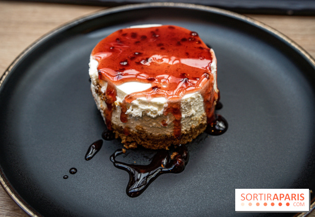 La Vela, le restaurant italien - méditerranéen de Boulogne - cheesecake fruits rouges