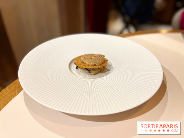 Restaurant Omar Dhiab - Huître pochée