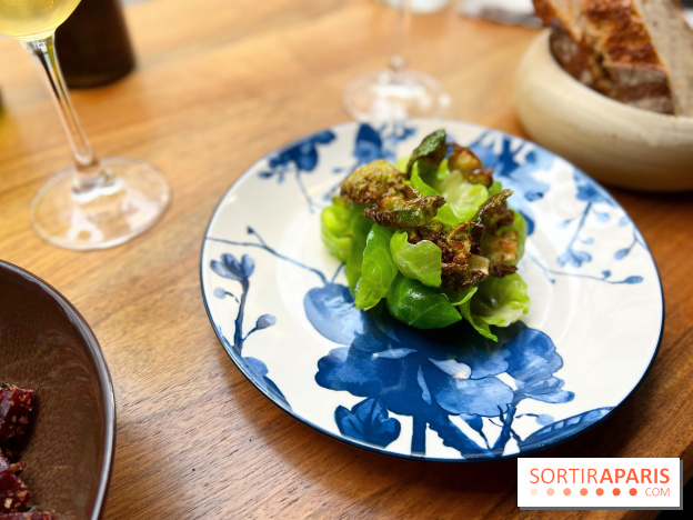 Restaurant Nellu - Choux de Bruxelles, poulet pesto