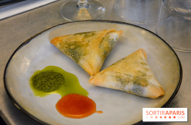 Vegetarian Samosa Restaurant Paris