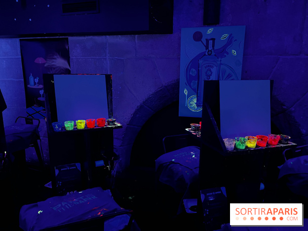 Paint in the Dark, un atelier peinture et cocktails dans le noir débarque à Paris