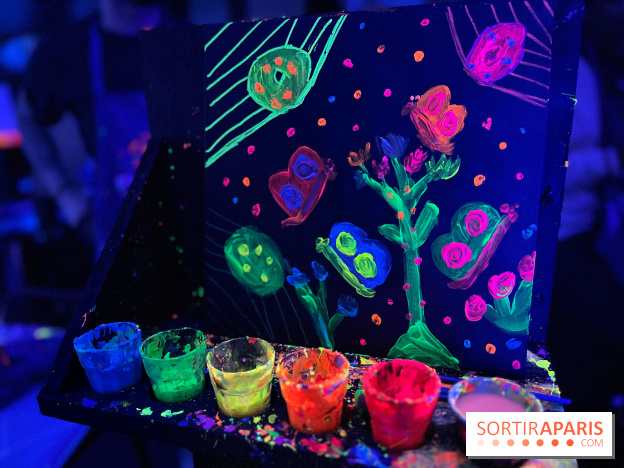 Paint in the Dark, un atelier peinture et cocktails dans le noir débarque à Paris