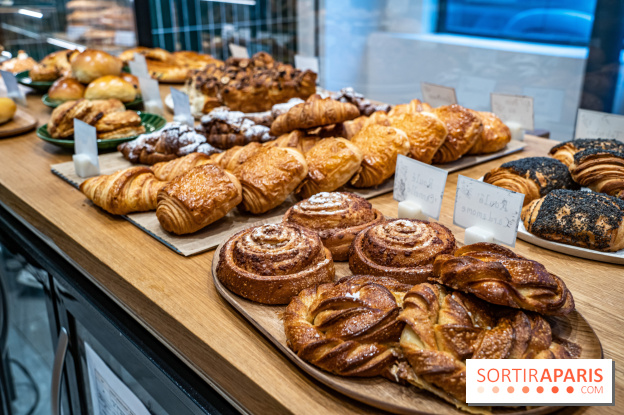 Boulangerie artisanale MieMie, levain et farines anciennes Paris 11e viennoiserie - pain au chocolat