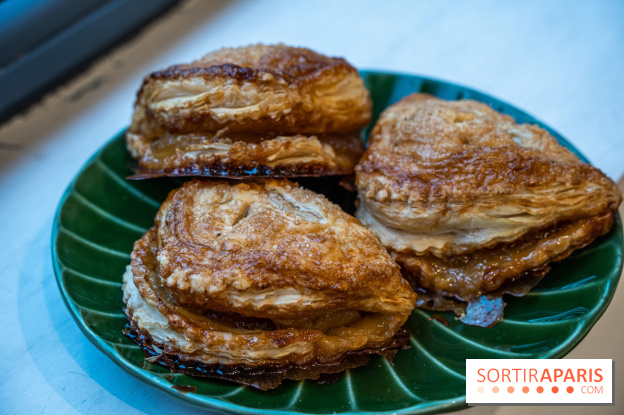 Boulangerie artisanale MieMie, levain et farines anciennes Paris 11e - chausson aux pommes