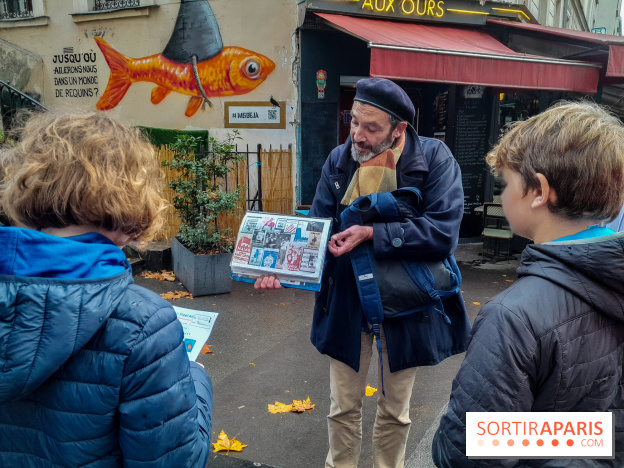 Rallye street art à Belleville avec Paris d'enfants