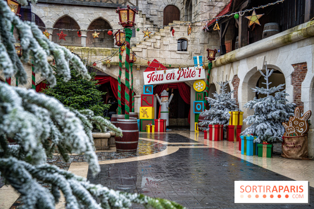 Noël Parc Astérix 2022, les animations - tous en piste