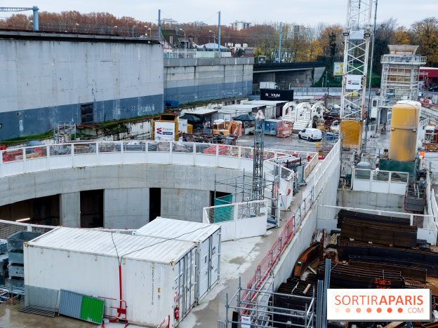 Le Grand Paris Express, visite du chantier de la gare Saint-Maur - Créteil, nos photos