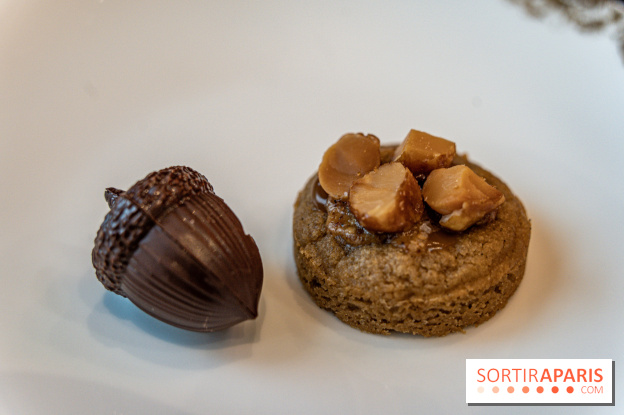 Christmas Pop Up du George V 2022 par Michael Bartoccetti - chocolat - cookie