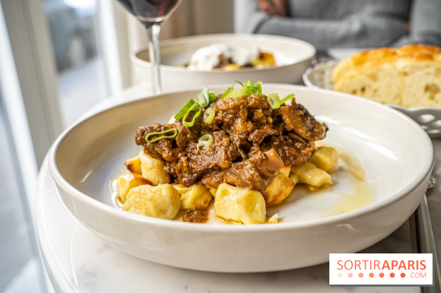 Alluma Restaurant - gnocchis à la parisienne - jarret de veau