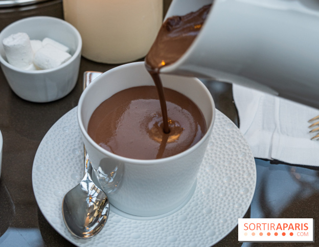 Le tea Time du Joy à l'Hôtel Fouquet's Paris par Anthony Coquereau - chocolat chaud