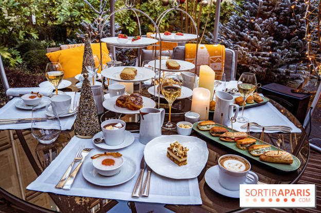 Le tea Time du Joy à l'Hôtel Fouquet's Paris par Anthony Coquereau