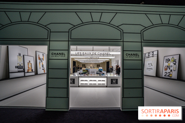 Exposition Le Grand Numéro de Chanel au Grand Palais Éphémère à Paris - boutique
