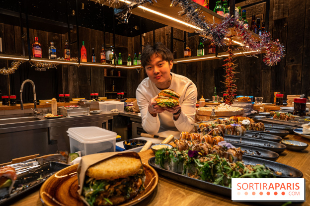 Kimochi restaurant - sushi burger