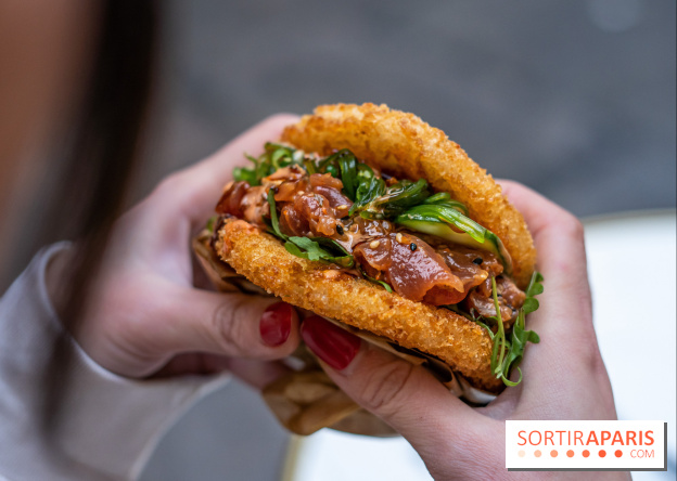 Kimochi restaurant - sushi burger