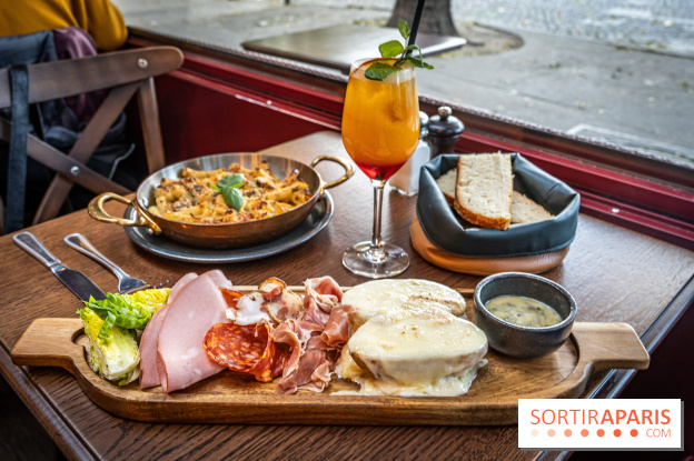 Raclette italienne chez I Grappoli à Paris