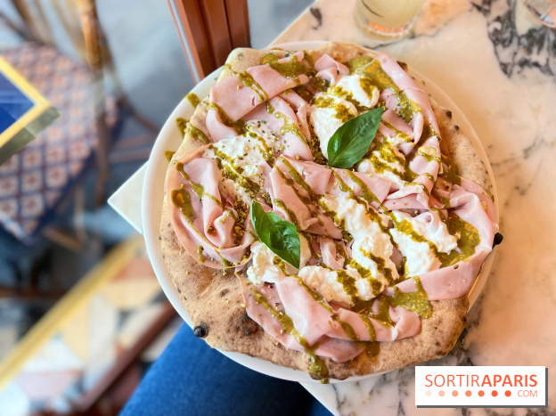 Pizzeria Agata - Pizza pistache mortadelle