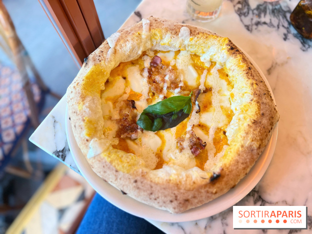 Pizzeria Agata - Pizza potiron guanciale