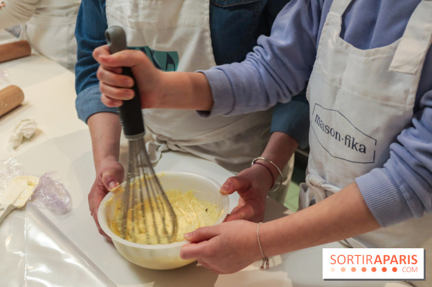 Ateliers galette des rois chez Maison Fika