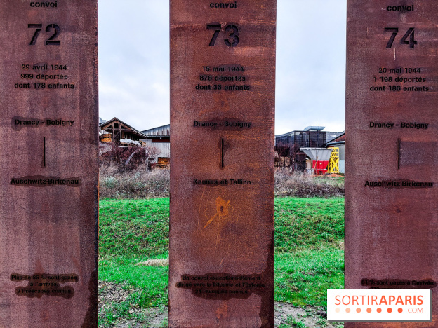 Mémorial de l'ancienne gare de déportation de Bobigny, nos photos