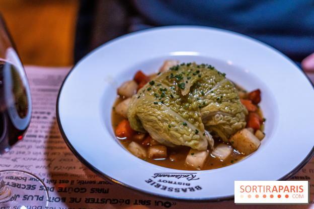 Domaine de la Corniche - offre escapade Tout Schuss - restaurant 20 du domaine - chou farci