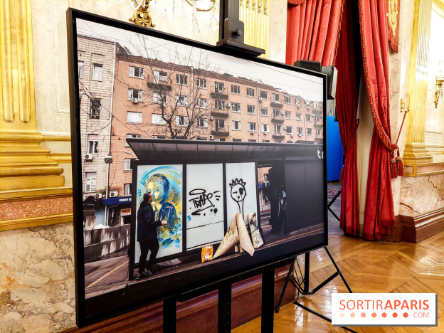 Slava Ukraini: free exhibition signed C215 in Paris, our photos