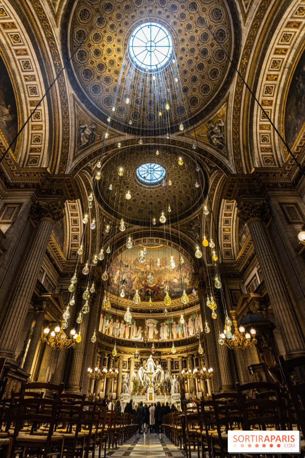 Larmes de Joie, l'installation monumentale de Benoît Dutour dans l'Eglise de la Madeleine