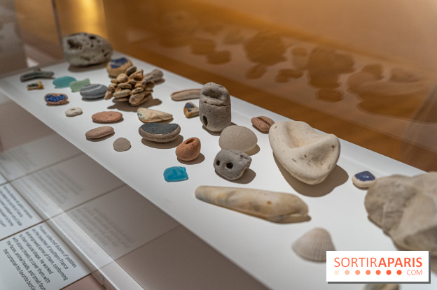 Picasso et la Préhistoire, les photos de l'exposition au Musée de l'Homme - pierres