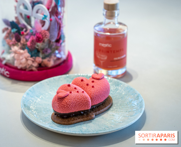 Bleu Coupole devient Rose Coupole pour la période Saint-Valentin