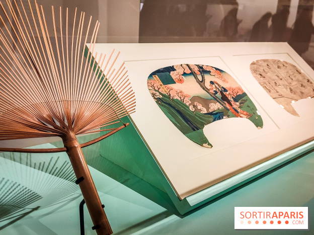 Hiroshige et l'éventail : voyage au Japon du XIXe siècle avec la sublime exposition du musée Guimet - IMG20230214105635