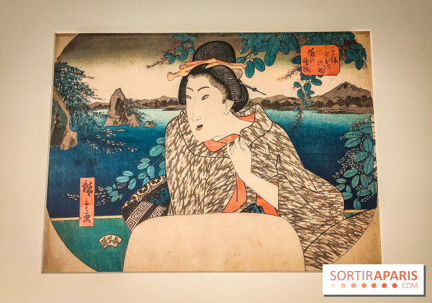Hiroshige et l'éventail : voyage au Japon du XIXe siècle avec la sublime exposition du musée Guimet - IMG20230214104106