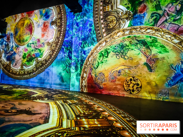 Chagall, Paris-New York, l'exposition immersive inédite de l'Atelier des Lumières - photos - IMG20230216095721