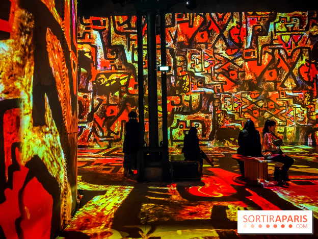 Paul Klee, peindre la musique : l'exposition immersive et insolite de l'Atelier des Lumières, photos - IMG20230216102124