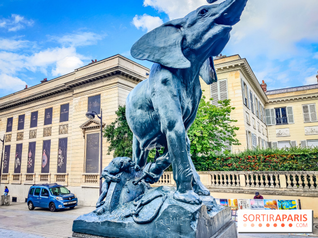 Musée d'Orsay, collection permanente - Statue extérieur parvis musée