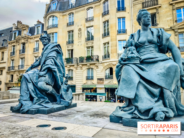 Musée d'Orsay, collection permanente - Statue extérieur parvis musée