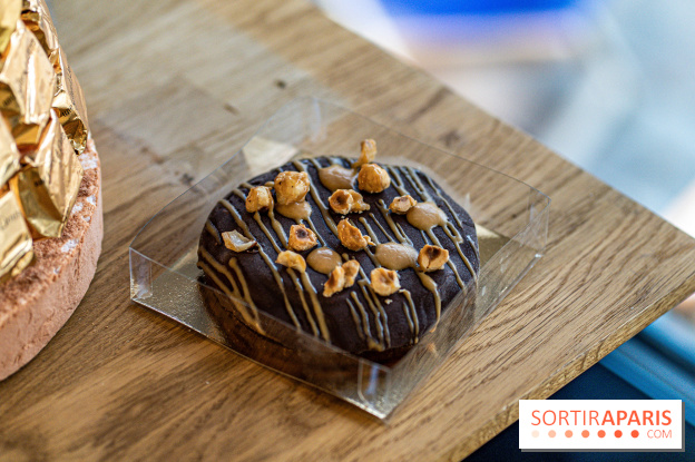 Chocolats chauds de Une Glace à Paris -  cookie glacé