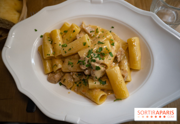 Osteria Brutto - rigatoni with white ragu