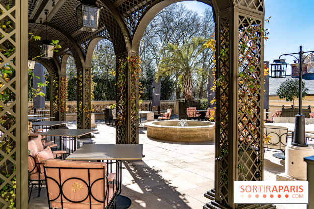 Airelles Château de Versailles, Le Grand Contrôle - hôtel -  terrasse