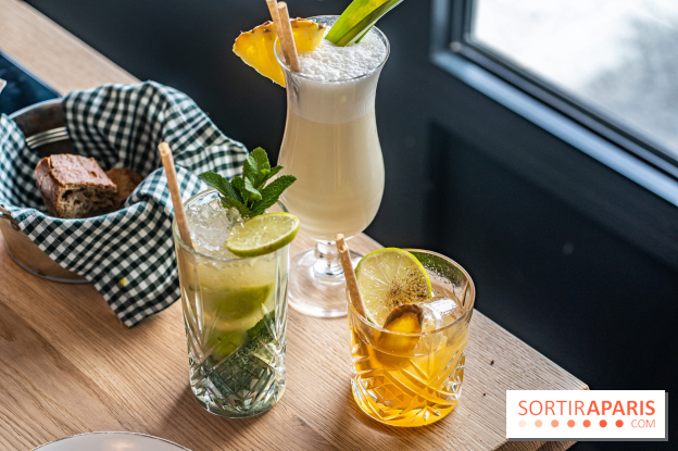 Papa Pool, le restaurant d'Arnaud Delvenne et Stéphane Rotenberg à Clamart - cocktails