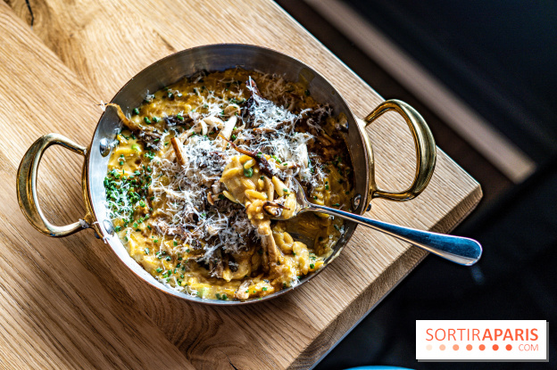 Papa Pool, le restaurant d'Arnaud Delvenne et Stéphane Rotenberg à Clamart - risoni