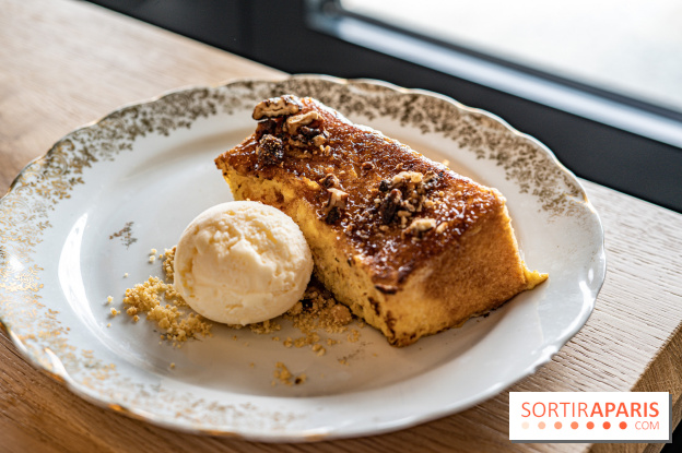 Papa Pool, le restaurant d'Arnaud Delvenne et Stéphane Rotenberg à Clamart - pain perdu