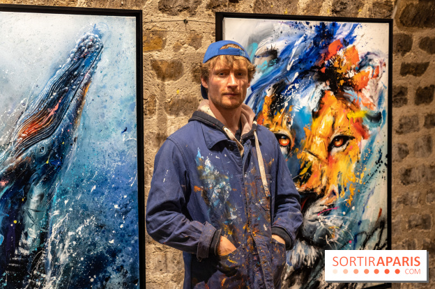 Exposition street-art Sax - Eglise de la Madeleine