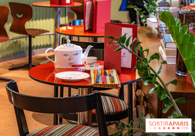 Café Paul Smith, le créateur de mode s'approprie le Café Vert du Printemps Haussmann -  A7C6731