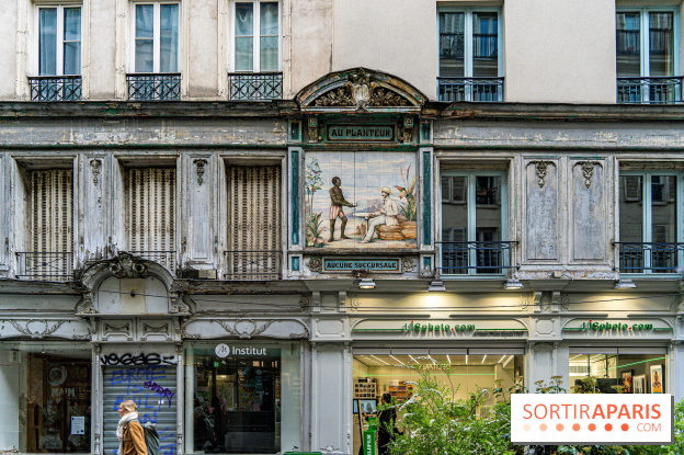 L'historique enseigne Au Planteur côté Montorgueil -  A7C8721