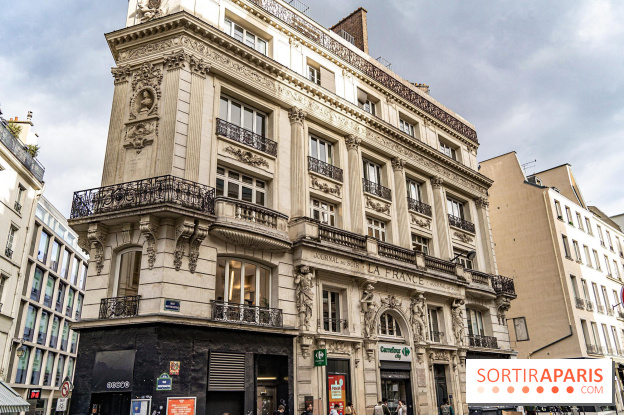 Façade immeuble Journal du Soir - La France -  A7C8666