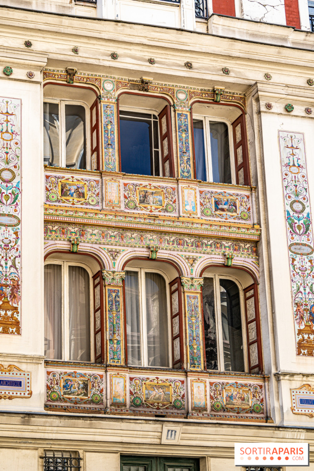 La façade de l’immeuble Anatole Jal pour Pierre-Jules Jollivert - Cité Malesherbes