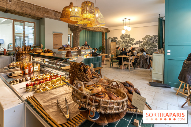 Sain Gravilliers - le nouvelle boulangerie et salon de thé du 3e à Paris - Salle   Sain Gravilliers 