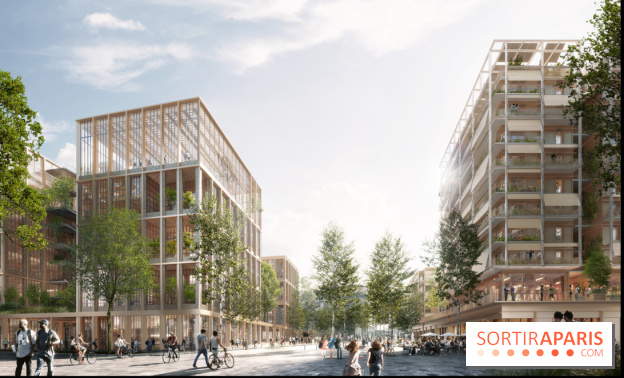 Jeux Olympiques de Paris 2024 : chantier du village des athlètes - MicrosoftTeams image